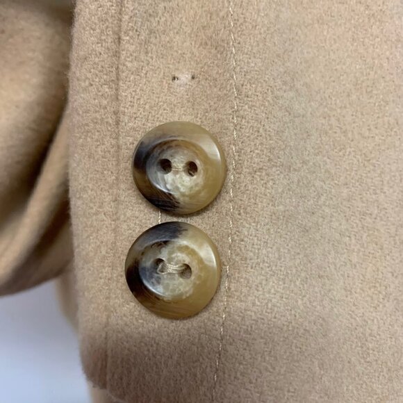 Classiques Entier Camel Cashmere/Wool Midi-Coat - Picture 4 of 5